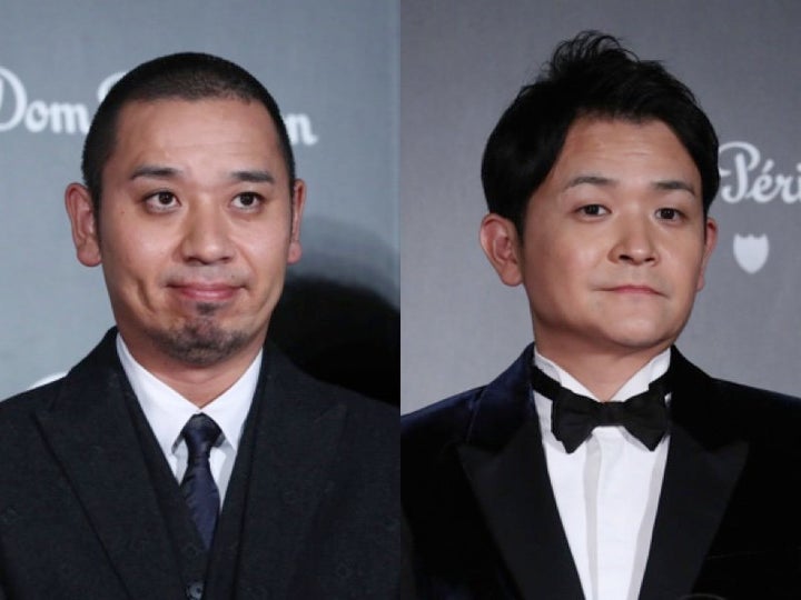 お笑いコンビ「千鳥」のメンバー（GQ MEN OF THE YEAR 2018 発表会見。東京都港区）