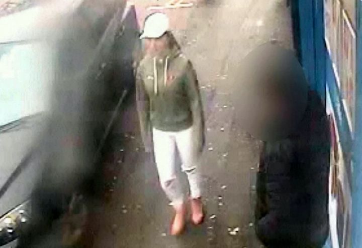 CCTV of Viktorija on the day of her murder in Wolverhampton 