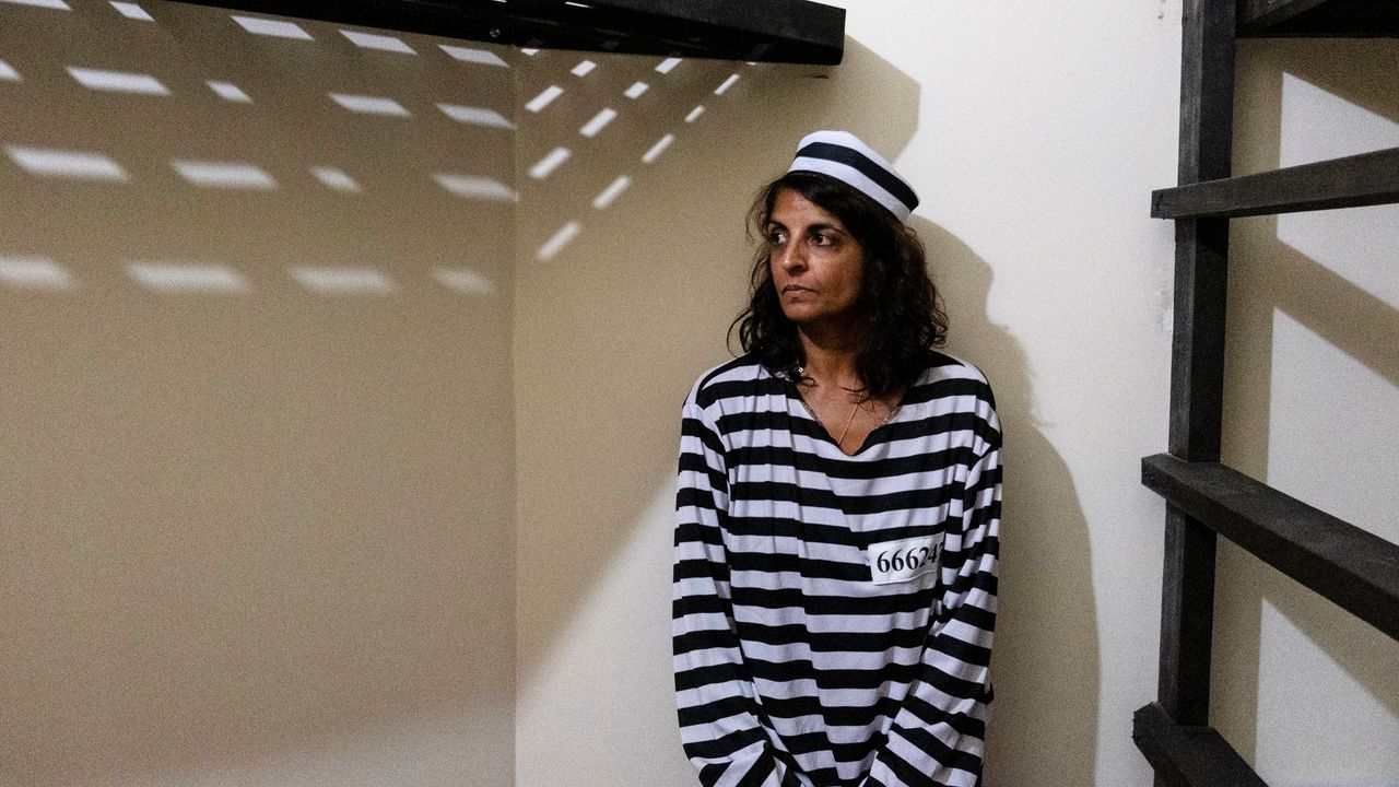 Journalist Nina Lakhani, writes at the "The Dungeon", a hostel prison for guests to pay their crimes against Planet Earth by using plastic bottles. 