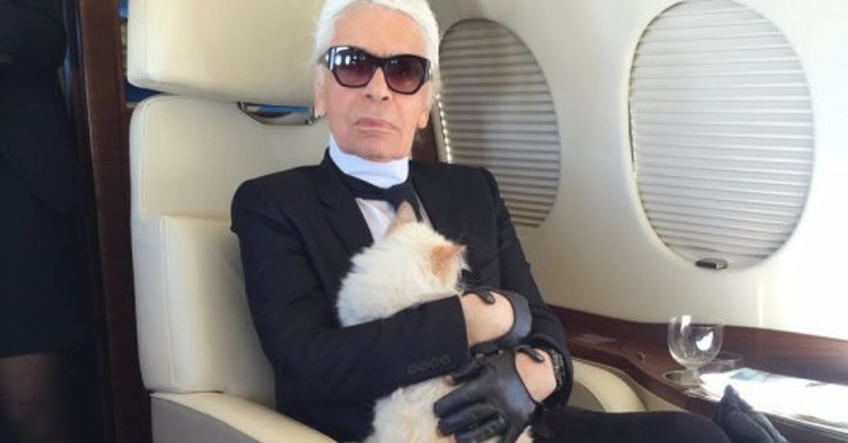 Karl Lagerfeld Talks Diet, Chanel Designs, and Cat Choupette