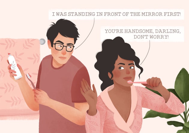 What It Looks Like To 'Share' A Bathroom When You're In A