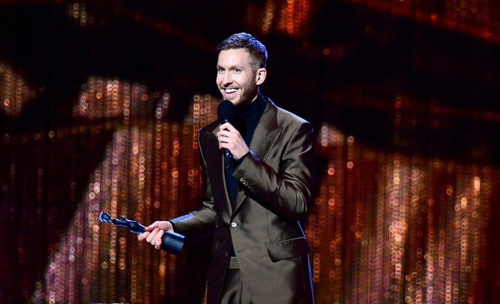 Calvin Harris also won two prizes on the night