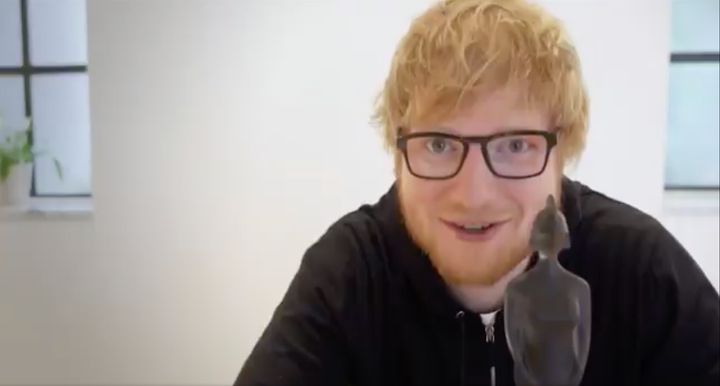 Ed Sheeran and his latest Brit Award