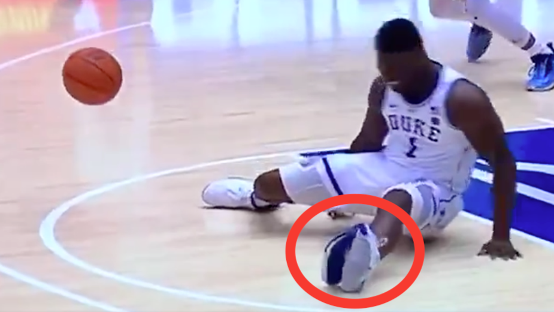 Zion Williamson s Nike Basketball Shoe Blows Out In The Most