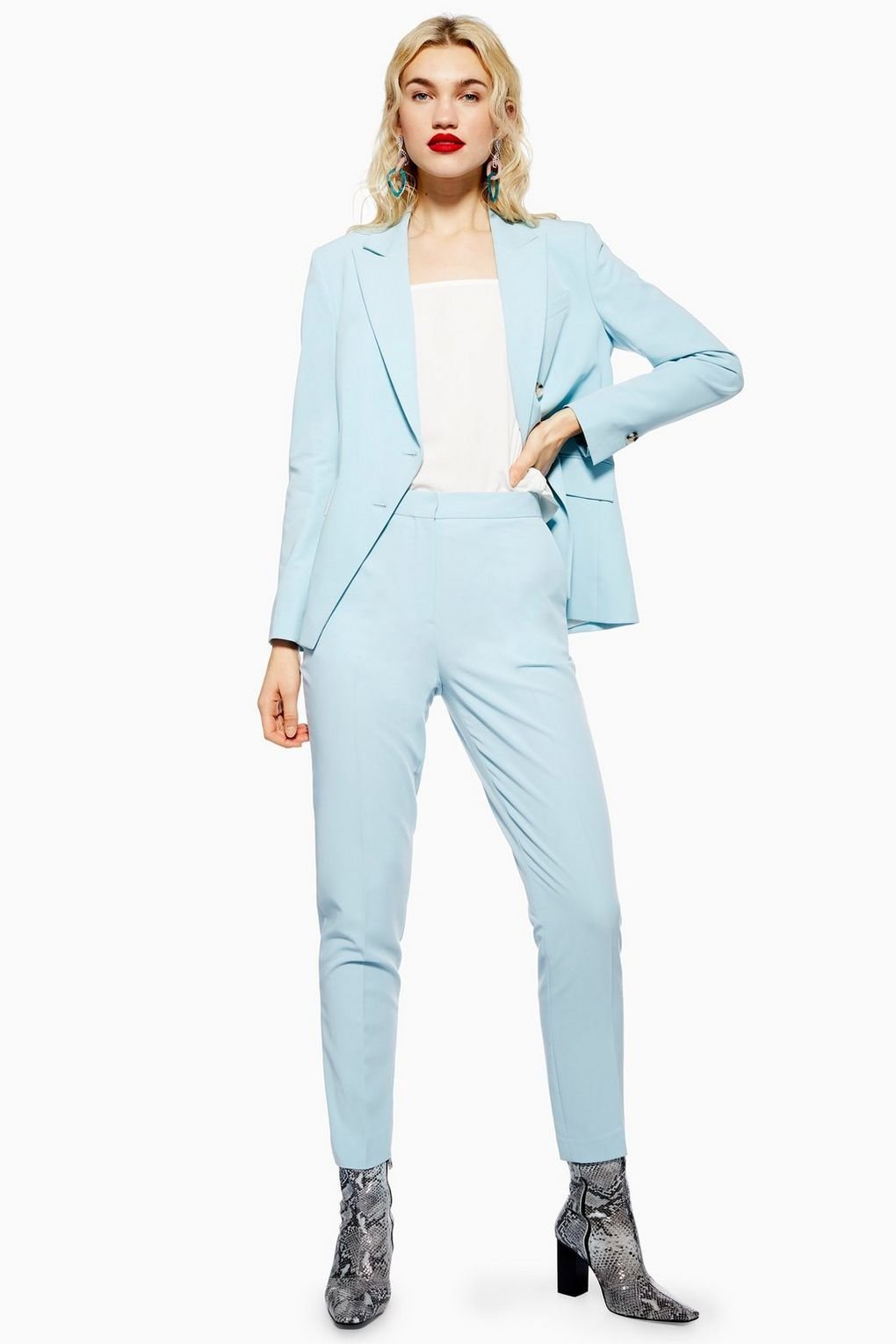 blazer and trouser suit