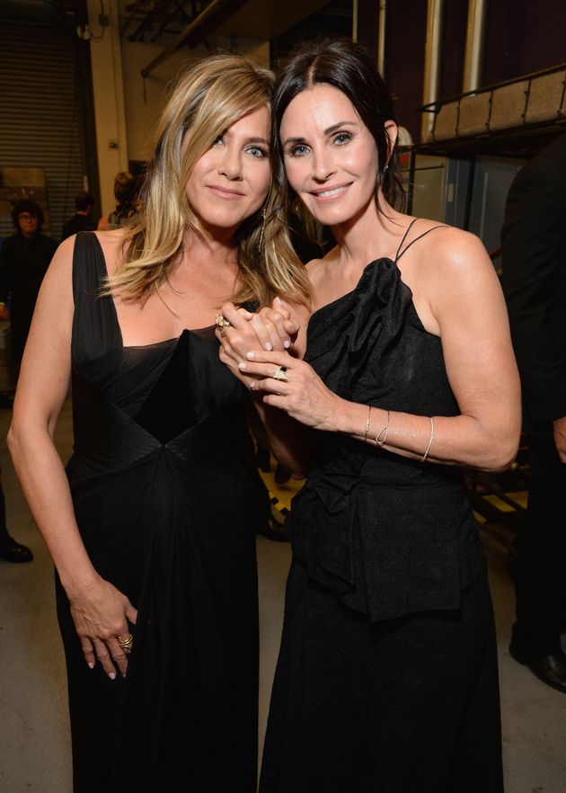 Jennifer Aniston and Courteney Cox