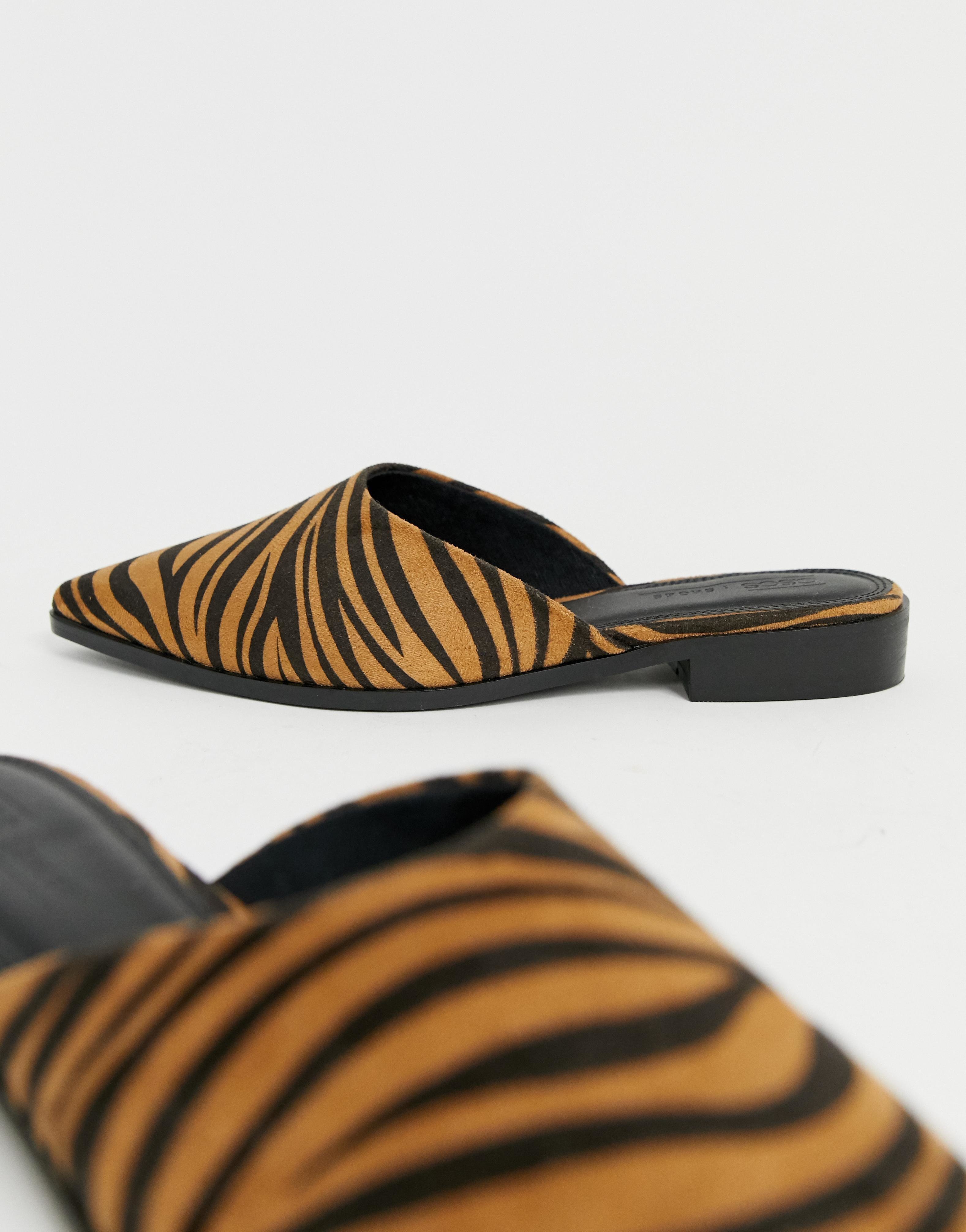 Asos Tiger Print Mules Are The Shoes To 