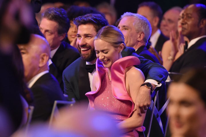 Blunt married actor John Krasinski in 2010. They have two daughters, Hazel and Violet. 
