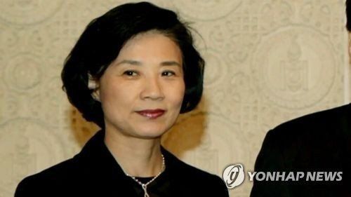 H κυρία Λι Μιουνγκ-Χε, σύζυγος του προέδρου της Korean Air Τσο Γιανγκ-Χο.