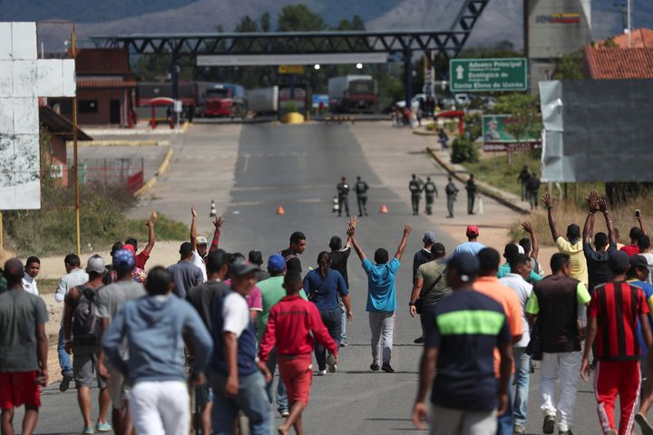 Σύνορα Βραζιλίας - Βενεζουέλας, πριν από μερικές ώρες. 22 Φεβρουαρίου 2019