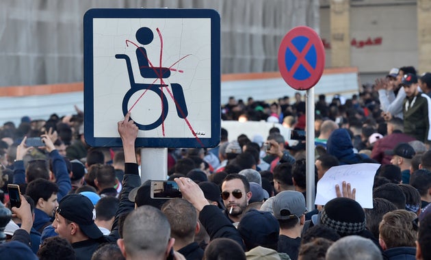 Les manifestations d'Alger en