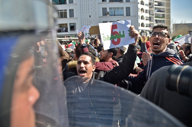 Les manifestations d'Alger en