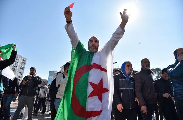 Les manifestations d'Alger en