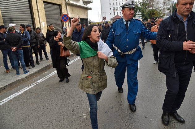 Les manifestations d'Alger en