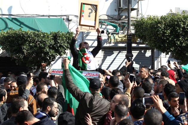 Les manifestations d'Alger en