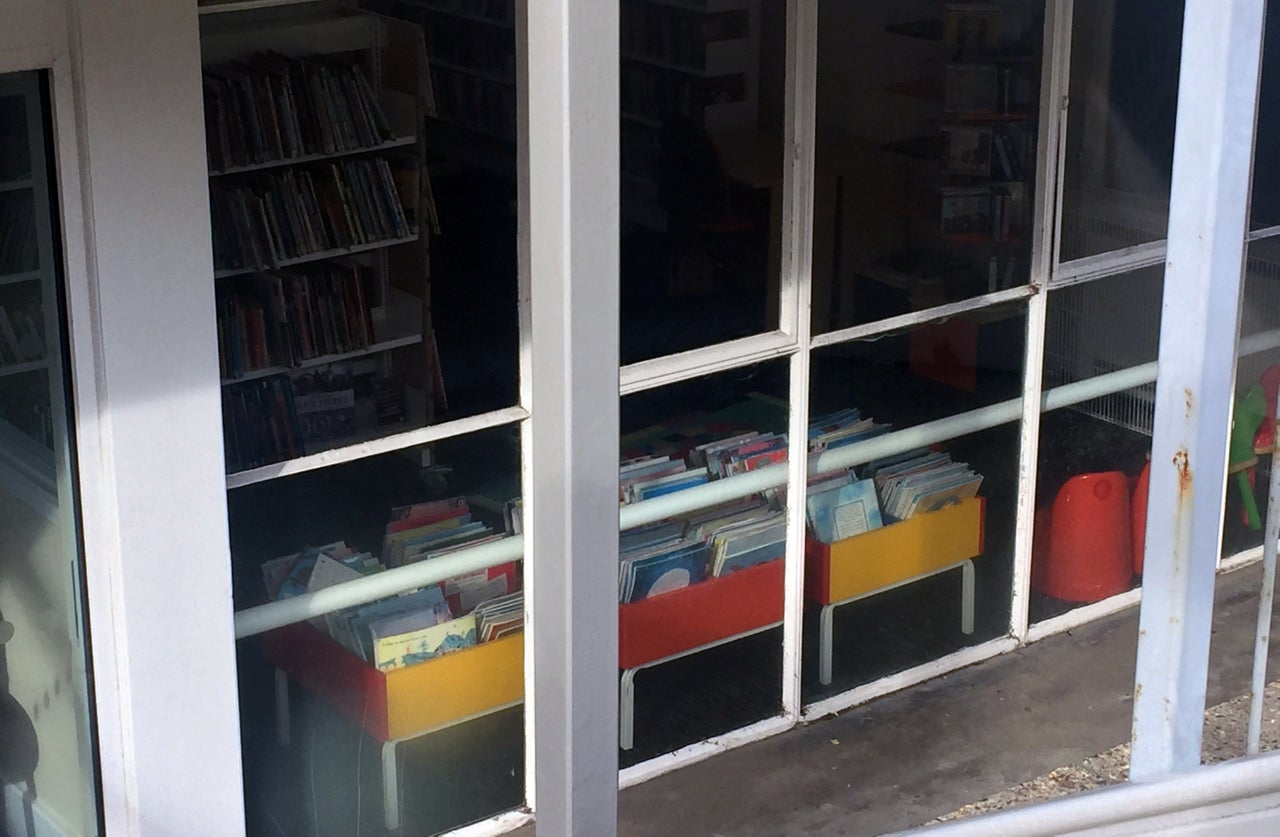 Sun-damaged books appear to be practically wilting as they gather dust at Pevensey Bay, East Sussex. 