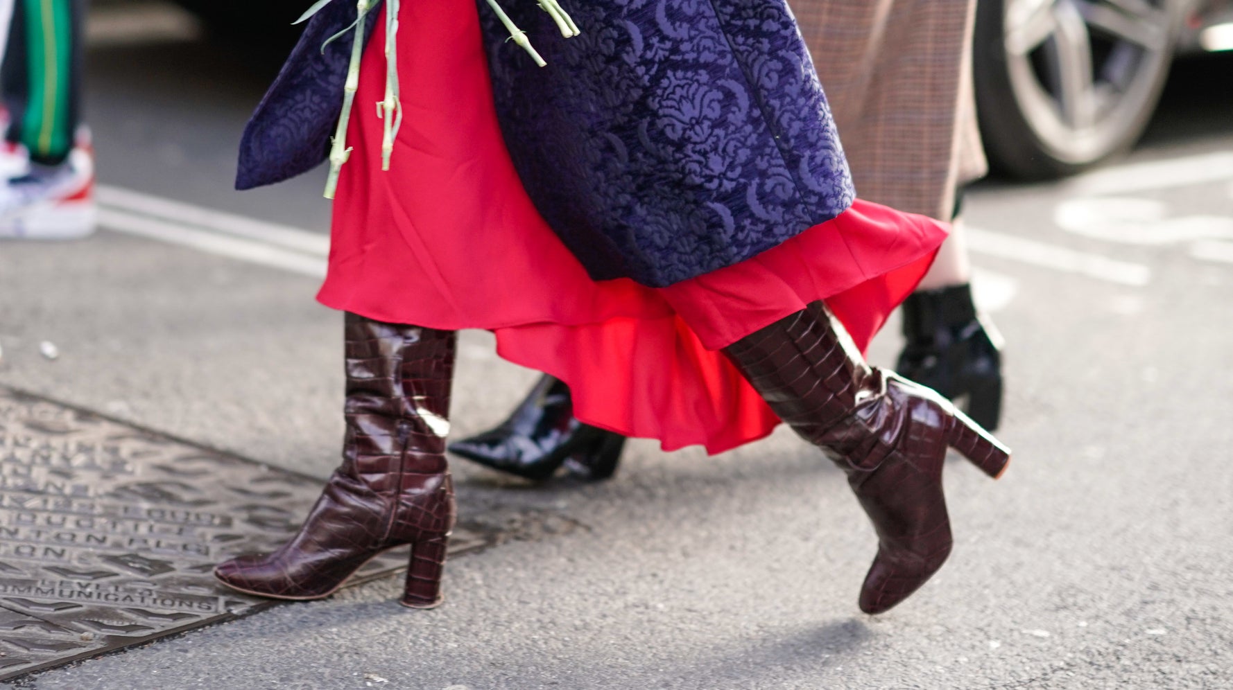 Faux 2025 alligator boots