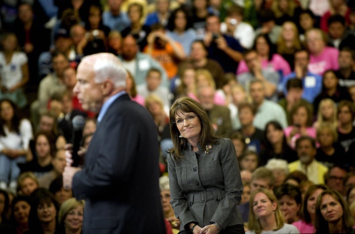 John McCain, 2008 Republican presidential candidate, and Sarah Palin, his vice presidential nominee, respond to angry supporters worried about "socialists taking over our country."