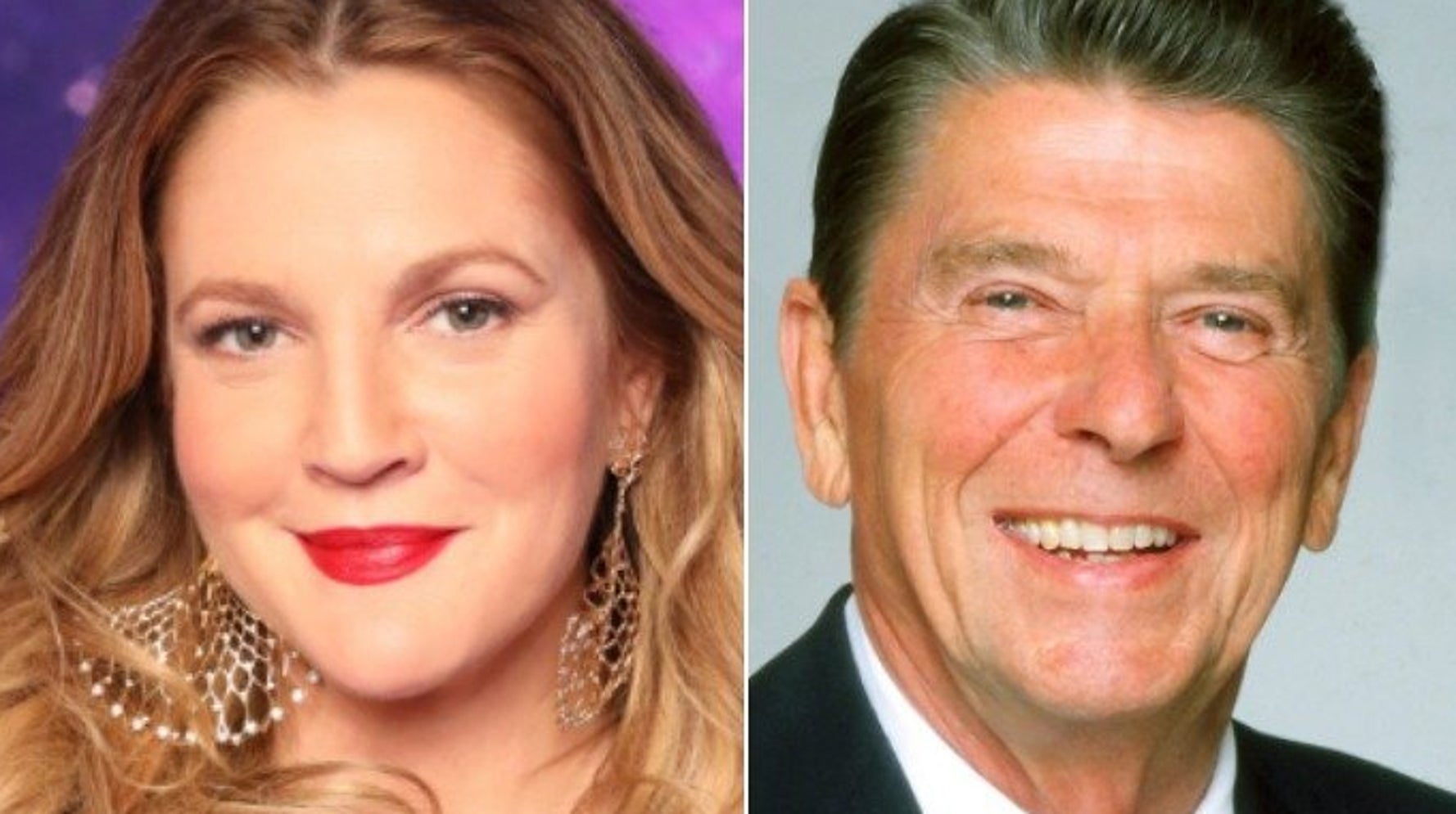 Pete Souza Marks Drew Barrymore's Birthday With 1984 Ronald Reagan Snap |  HuffPost Entertainment