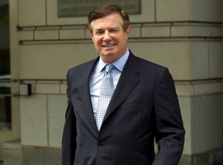 Paul Manafort, President Donald Trump's former campaign chairman, leaving the Federal District Court after a hearing in Washington in May 2018.