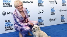 Glenn Close's Dog Steals The Show At The Independent Spirit Awards