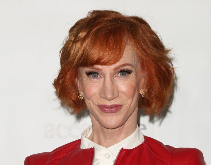 Comedian Kathy Griffin in early February.