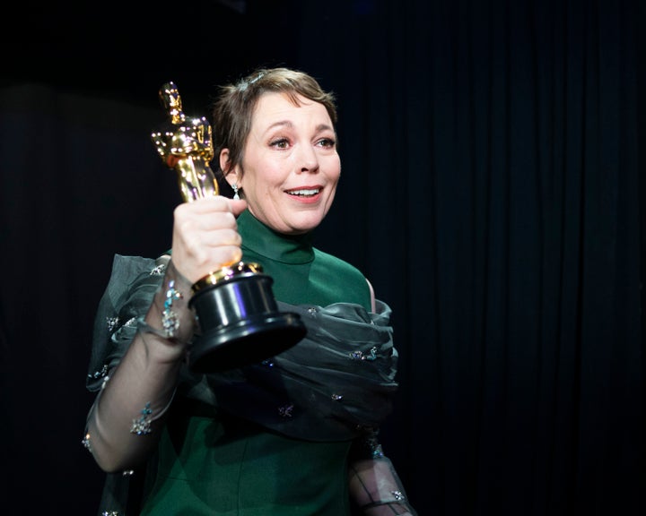 Olivia Colman beat Glenn to win Best Actress