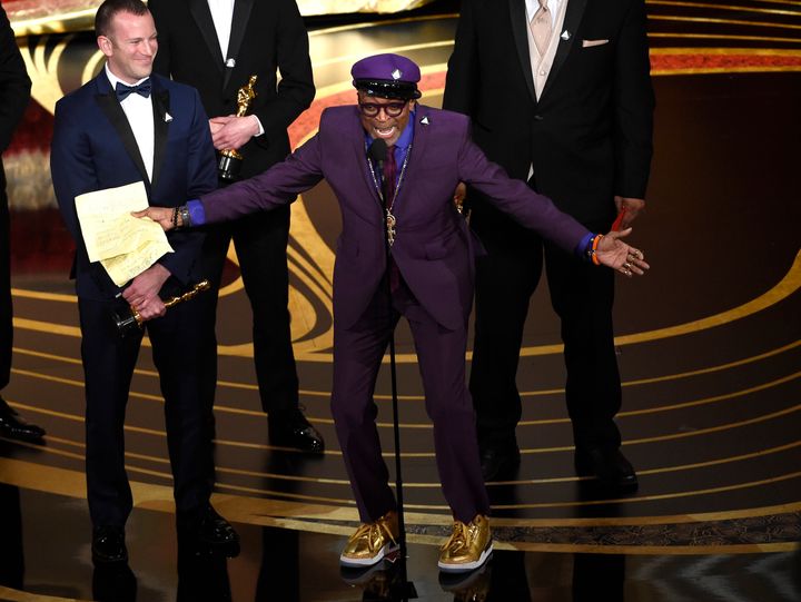 Spike Lee's Oscars acceptance speech provoked an angry Twitter response from President Donald Trump.