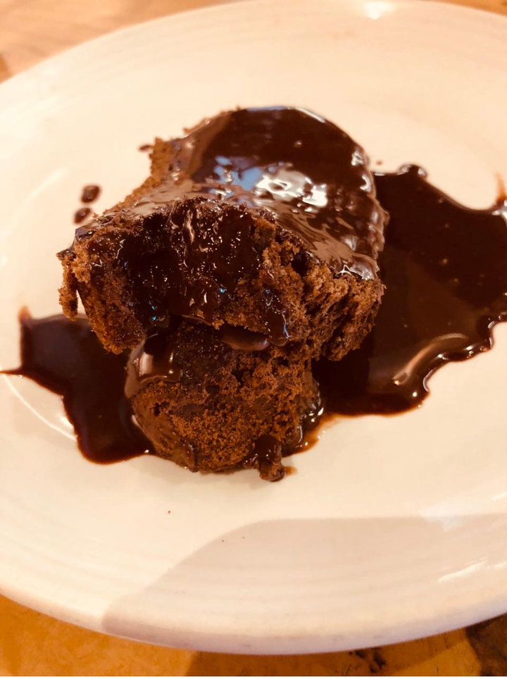 Chocolate em três formas no Abbraccio.