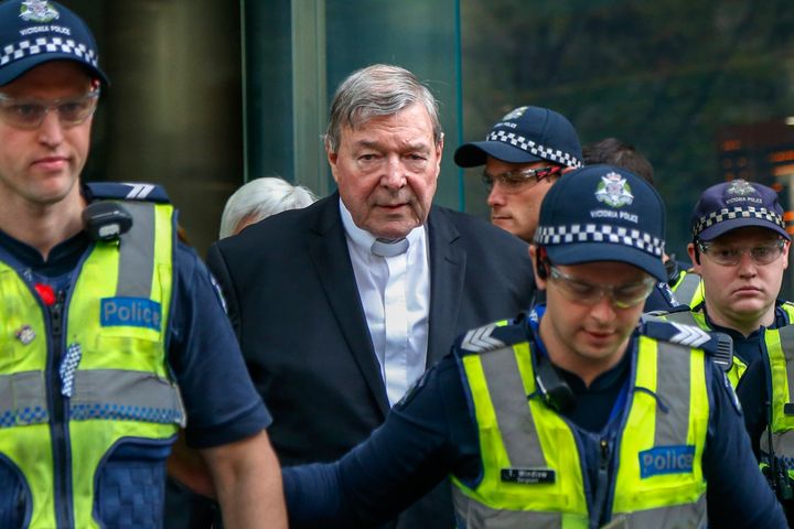 Cardinal George Pell of Australia was found guilty in December of five counts of historical sexual offenses.