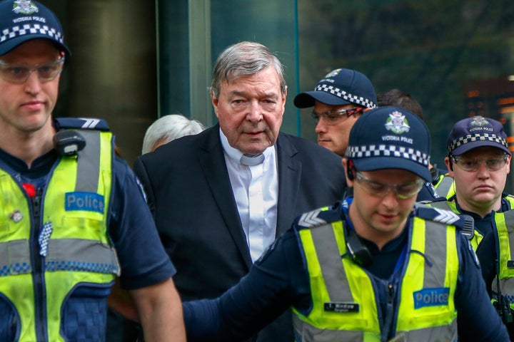 Cardinal George Pell of Australia was found guilty in December of five counts of historical sexual offenses.