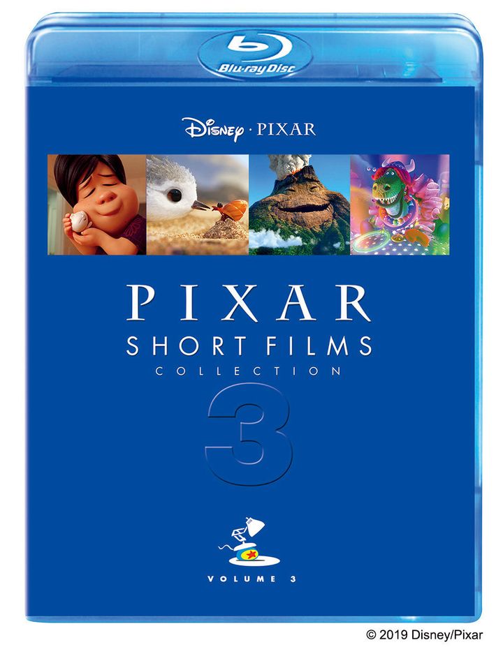 『ピクサー・ショート・フィルム Vol.3』ブルーレイ（3,800円＋税）、DVD（3,200円＋税）発売中、デジタル配信中© 2019 Disney/Pixar https://www.disney.co.jp/studio/animation/1483.html