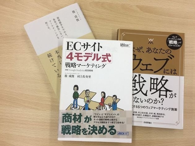 中央と左の書籍は、権さんと村上さんの共著