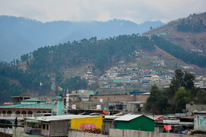 A view of Pakistani village Balakot, Pakistan, Tuesday, Feb. 26, 2019.