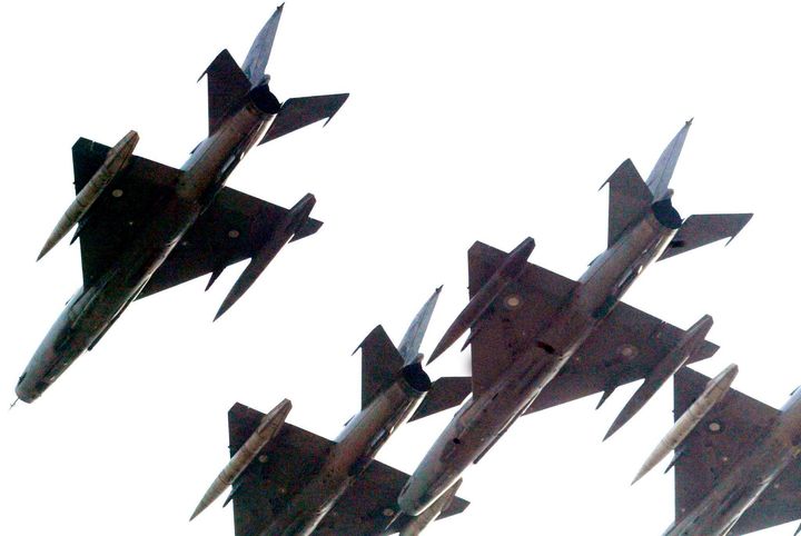 パキスタン空軍のF7戦闘機（資料写真）