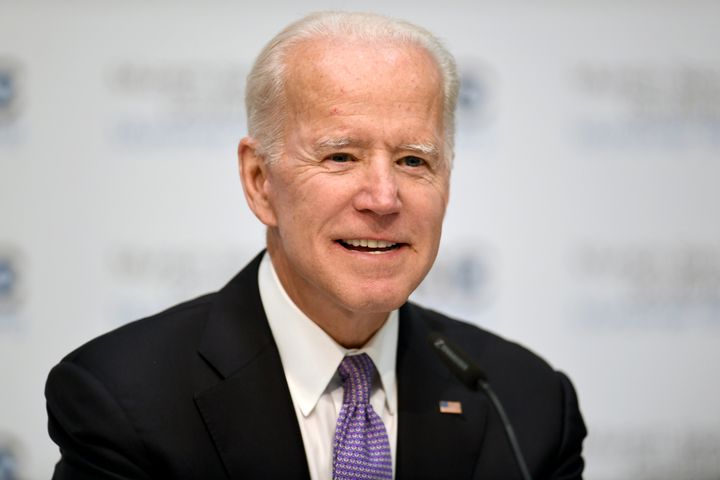 Former Vice President Joe Biden says his family wants him to run for president in 2020 but he hasn't made up his mind yet.