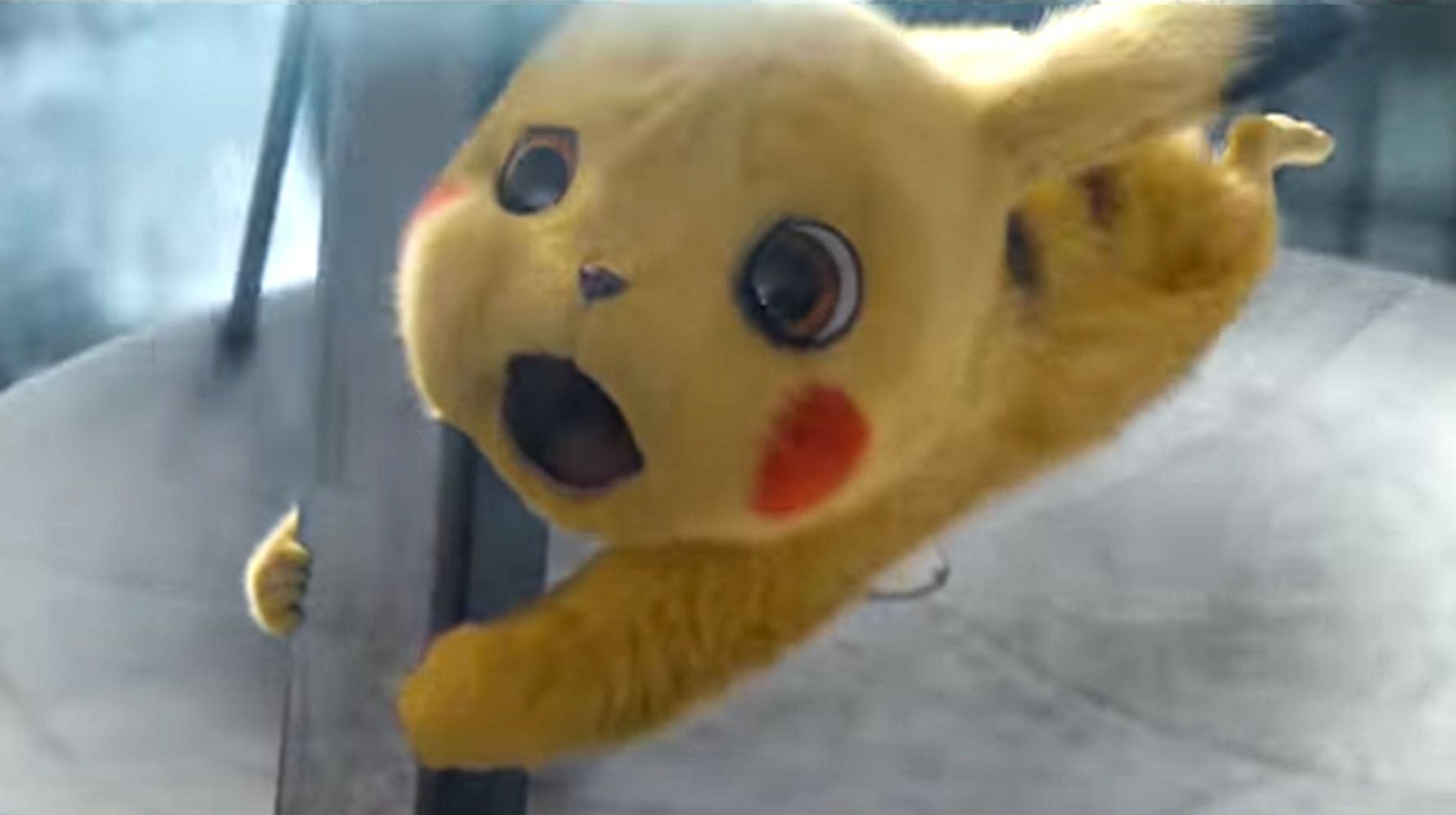 Ryan Reynolds Detective Pikachu Rides A Caffeine Buzz In