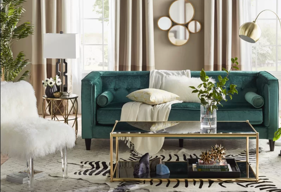 Where To Buy An Emerald Green Couch On Any Budget Huffpost Life