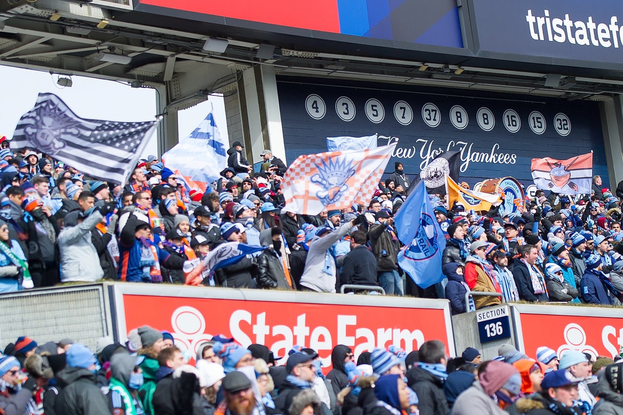 Four sections at Yankee Stadium are reserved for New York City Football Club supporters groups. Some of the team's most loyal fans say the far-right has infected their ranks.