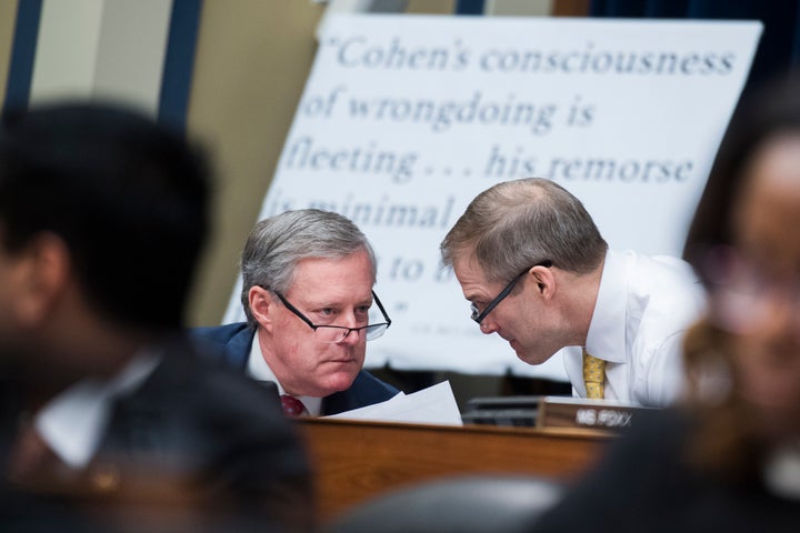 Republicans on the House oversight committee used their time not to get at the substance of the allegations against Trump, bu