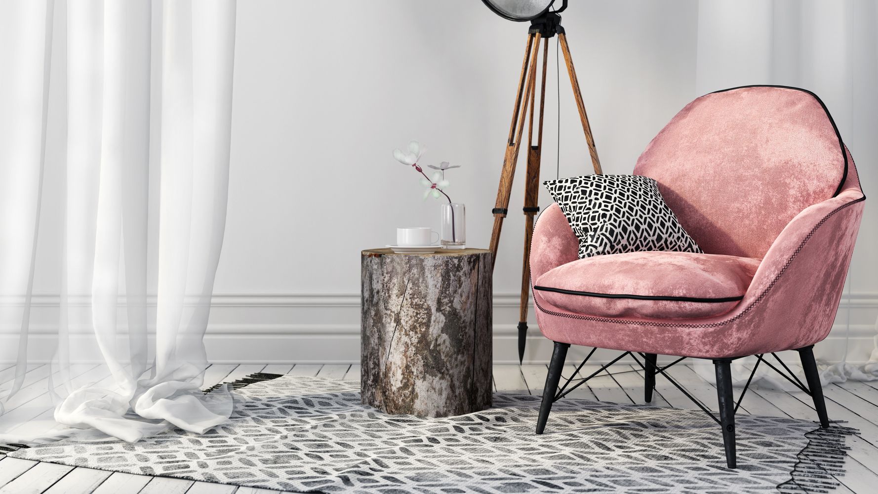 Where To Buy A Pretty Pink Accent Chair On Any Budget HuffPost Life