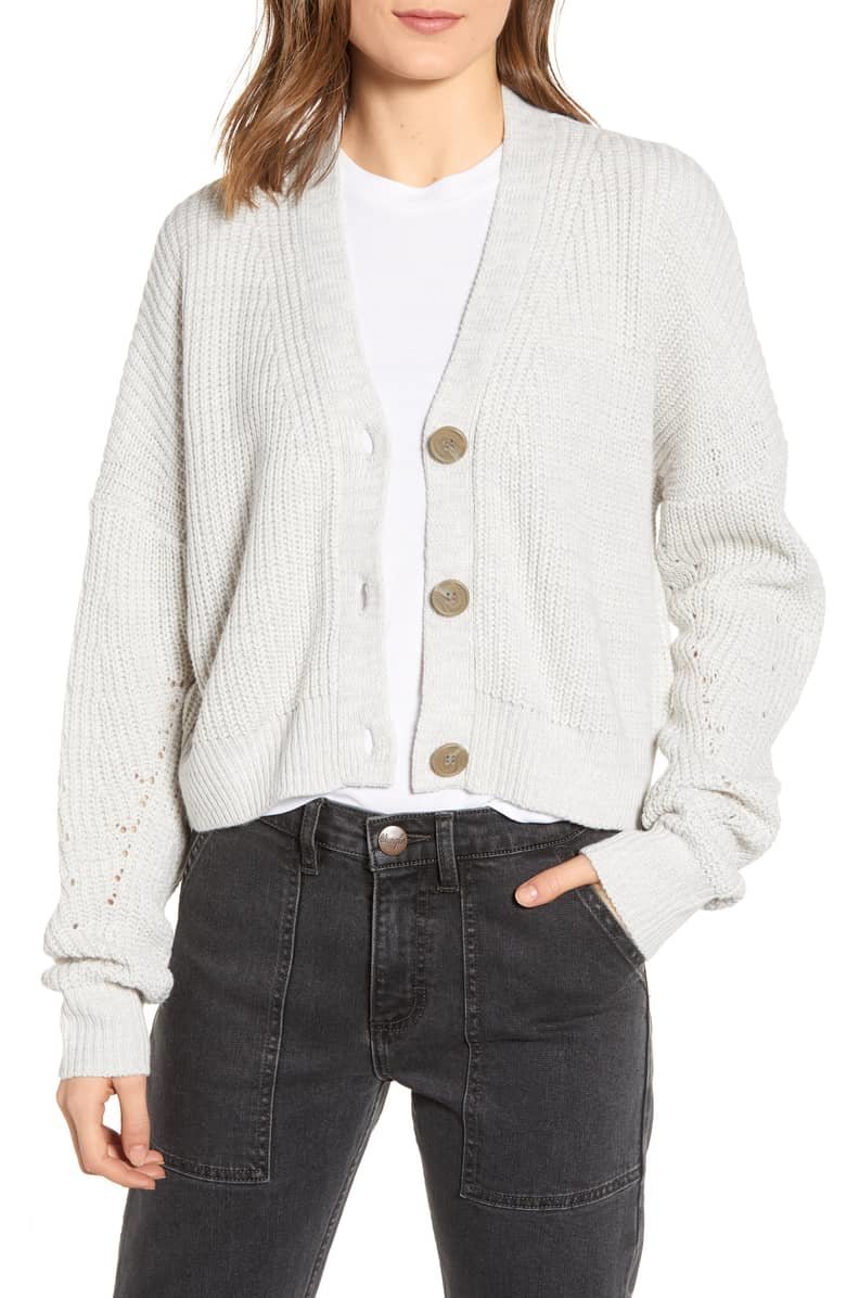 long button up cardigan sweater