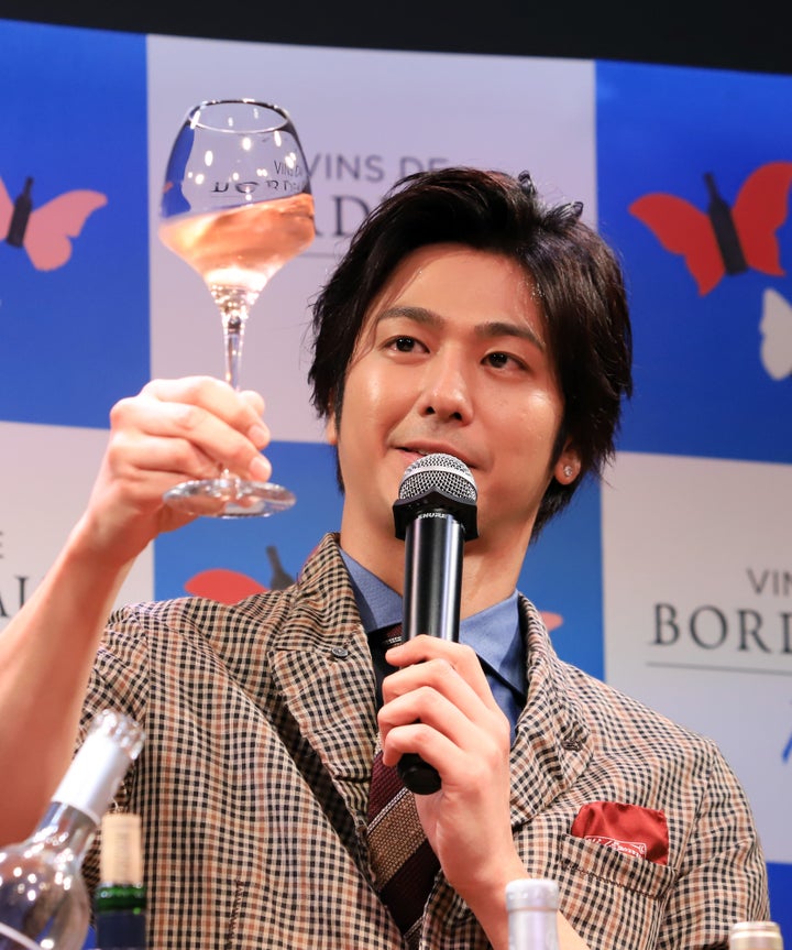 「ＭＹ ＢＯＲＤＥＡＵＸ ＰＡＲＴＹ」オープニングイベントの速水もこみちさん