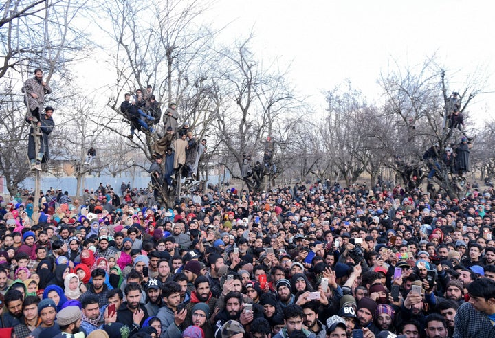 Most Kashmiris call these rebel combatants "mujahids" and when they are killed, hundreds of thousands of people—whether they agree with their methods or not—turn out for their funerals, to mourn for them and bid them farewell.