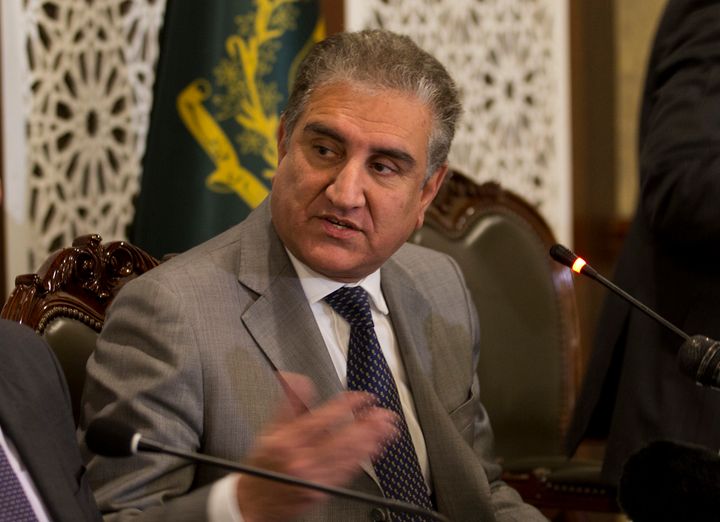 A file image of Pakistan Foreign Minister Shah Mahmood Qureshi.