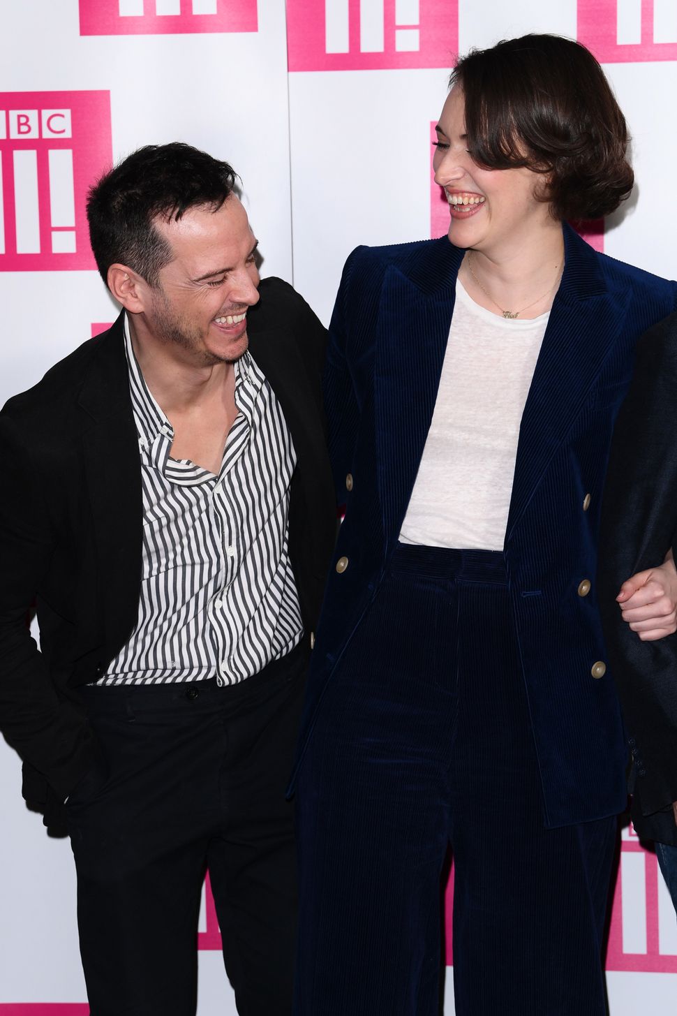 Andrew and Phoebe at the Fleabag series two launch