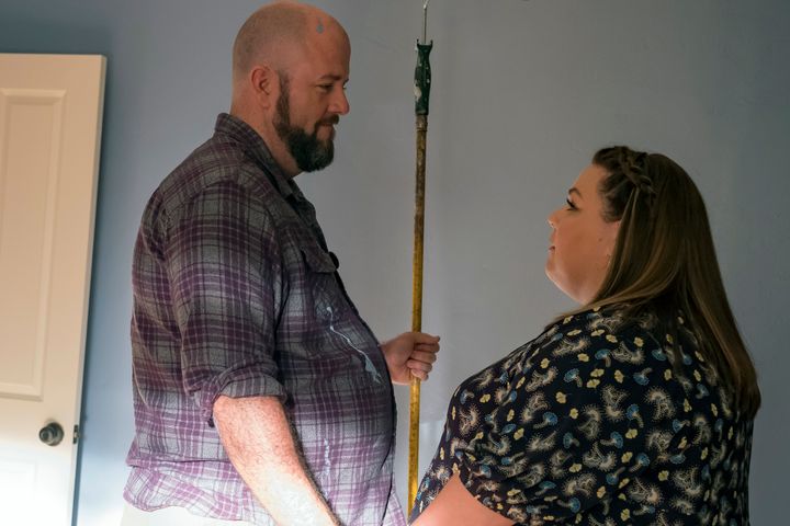 Toby (played by Chris Sullivan) and Kate are expecting a baby this season on "This Is Us."