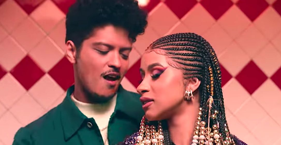 Cardi B And Bruno Mars Sizzle At Taco Joint In 'Please Me' Music Video ...