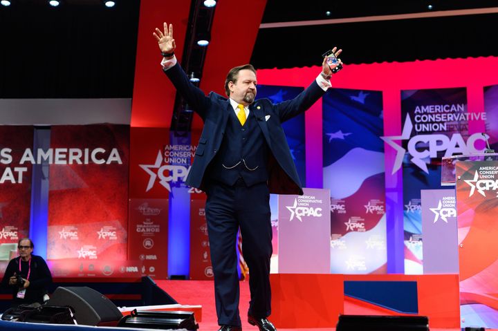 Sebastian Gorka appears at CPAC.