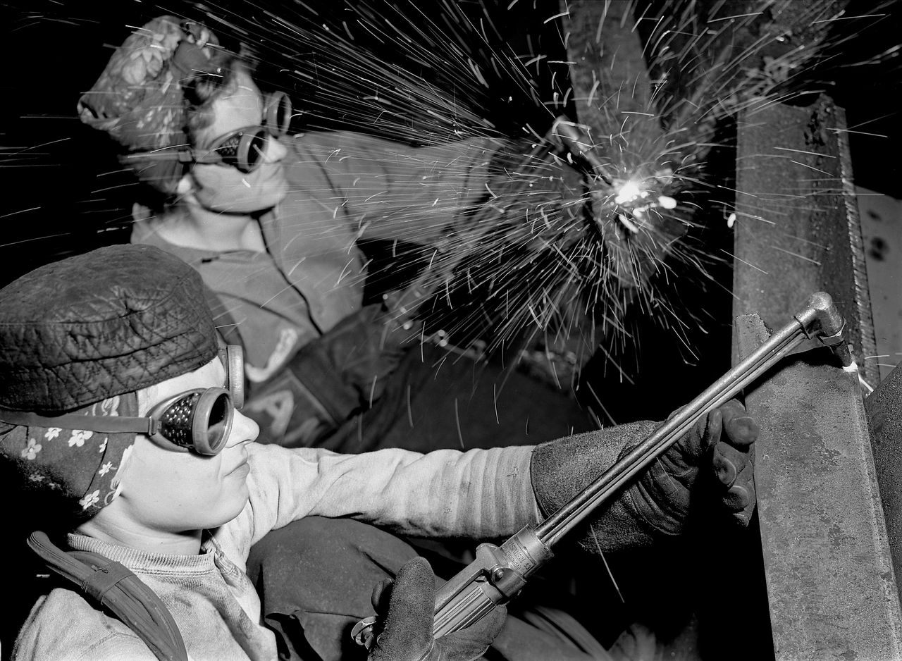 When the U.S. needed women to work in factories during World War II, the government made sure to provide child care. But lawmakers let the program, known as the Lanham Act, lapse when the war ended.